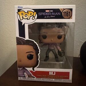 Funko Pop! Spider-Man: No Way Home MJ Figure - Purple and Black